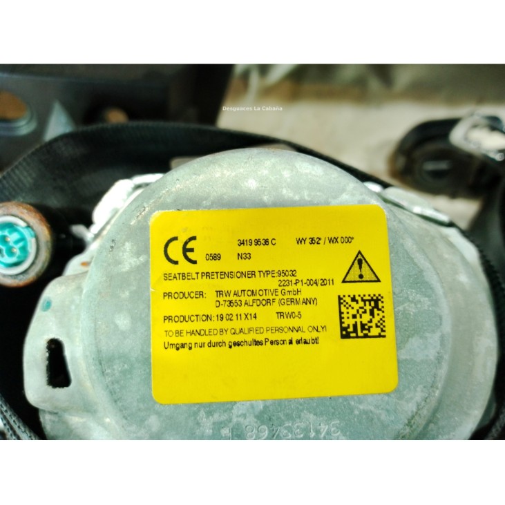34220622A KIT AIRBAGS + SALPICADERO + CINTURONES O ANCLAJE + CENTRALIT FORD FIESTA VII|Desguaces La Cabaña