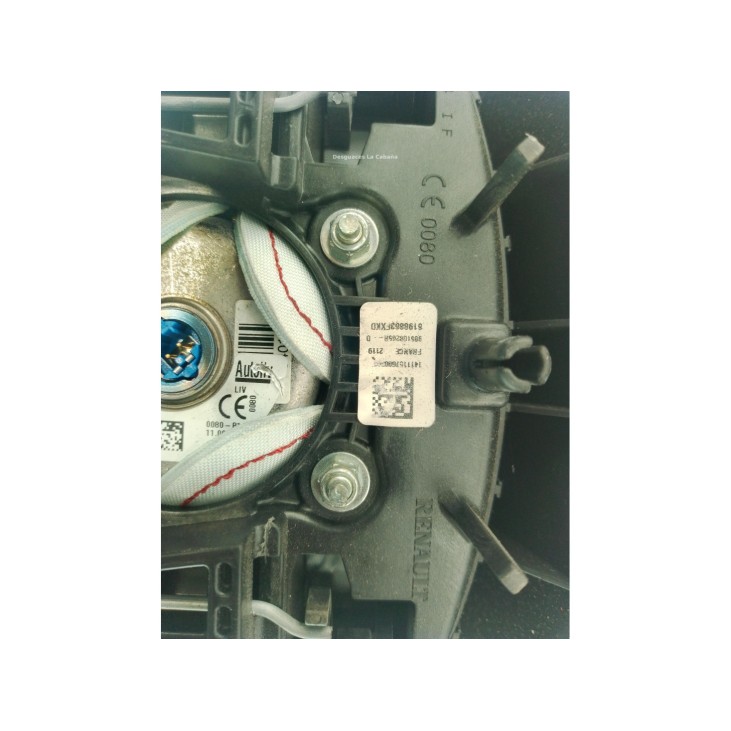 986108265R KIT AIRBAGS + SALPICADERO + CINTURONES O ANCLAJE + CENTRALIT RENAULT CLIO IV (BH_)|Desguaces La Cabaña