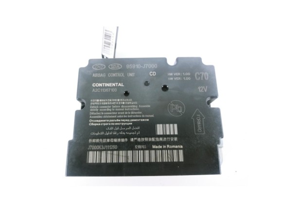 80100J7000 KIT AIRBAGS + SALPICADERO + CINTURONES O ANCLAJE + CENTRALIT KIA CEED (CD)|Desguaces La Cabaña