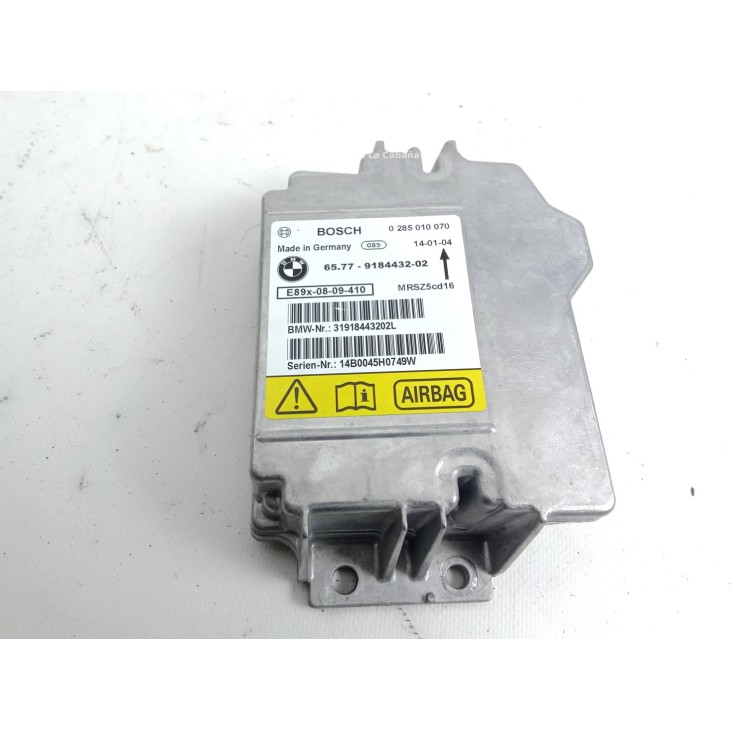 33677982903L KIT AIRBAGS + SALPICADERO + CINTURONES O ANCLAJE + CENTRALIT BMW X1 (E84)|Desguaces La Cabaña