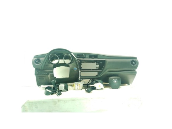4513002450 KIT AIRBAGS + SALPICADERO + CINTURONES O ANCLAJE + CENTRALIT TOYOTA AURIS (_E18_)|Desguaces La Cabaña