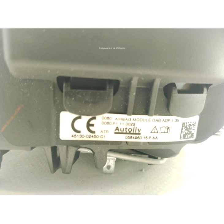 4513002450 KIT AIRBAGS + SALPICADERO + CINTURONES O ANCLAJE + CENTRALIT TOYOTA AURIS (_E18_)|Desguaces La Cabaña