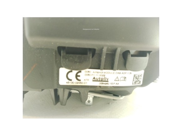 4513002450 KIT AIRBAGS + SALPICADERO + CINTURONES O ANCLAJE + CENTRALIT TOYOTA AURIS (_E18_)|Desguaces La Cabaña