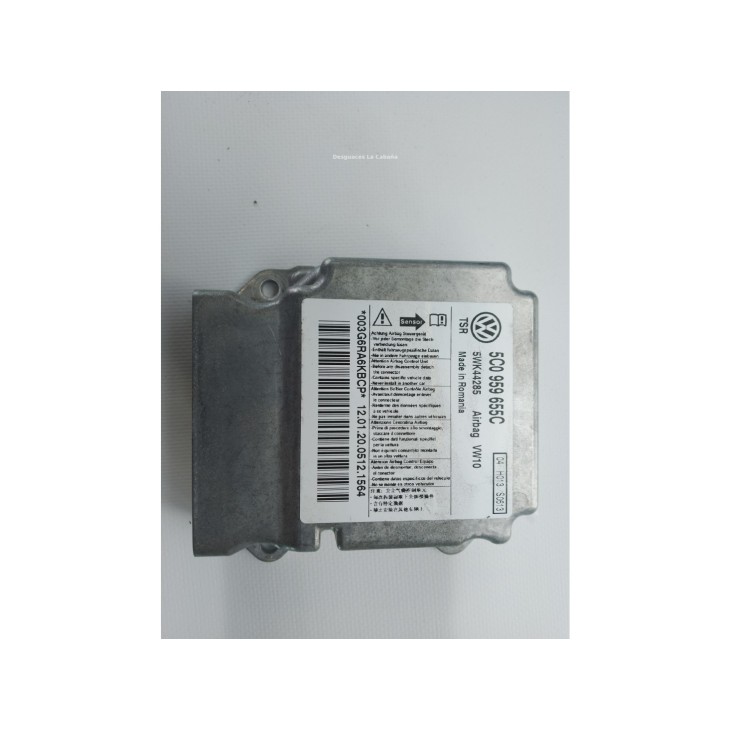 5C6880204B KIT AIRBAGS + SALPICADERO + CINTURONES O ANCLAJE + CENTRALIT VW JETTA IV (162, 163)|Desguaces La Cabaña