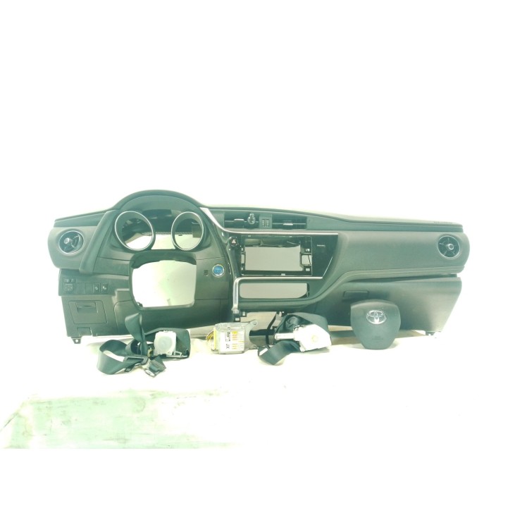 4513002450 KIT AIRBAGS + SALPICADERO + CINTURONES O ANCLAJE + CENTRALIT TOYOTA AURIS (_E18_)|Desguaces La Cabaña
