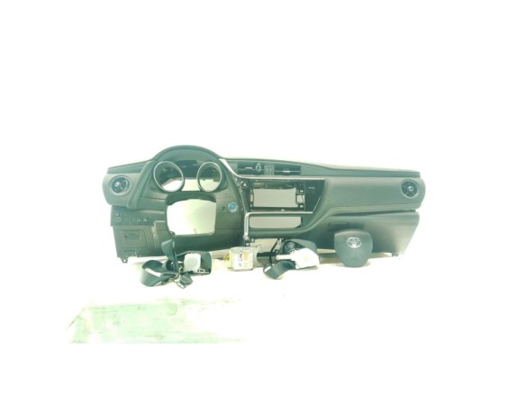 4513002450 KIT AIRBAGS + SALPICADERO + CINTURONES O ANCLAJE + CENTRALIT TOYOTA AURIS (_E18_)|Desguaces La Cabaña