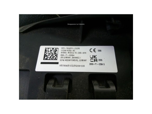 HS7378043B13 KIT AIRBAGS + SALPICADERO + CINTURONES O ANCLAJE + CENTRALIT FORD MONDEO V Fastback|Desguaces La Cabaña