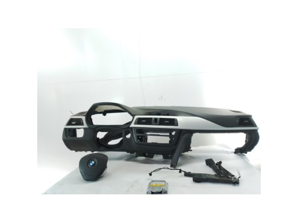 34133013A KIT AIRBAGS + SALPICADERO + CINTURONES O ANCLAJE + CENTRALIT BMW 3 Touring (F31)|Desguaces La Cabaña