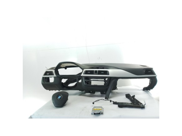 34133013A KIT AIRBAGS + SALPICADERO + CINTURONES O ANCLAJE + CENTRALIT BMW 3 Touring (F31)|Desguaces La Cabaña