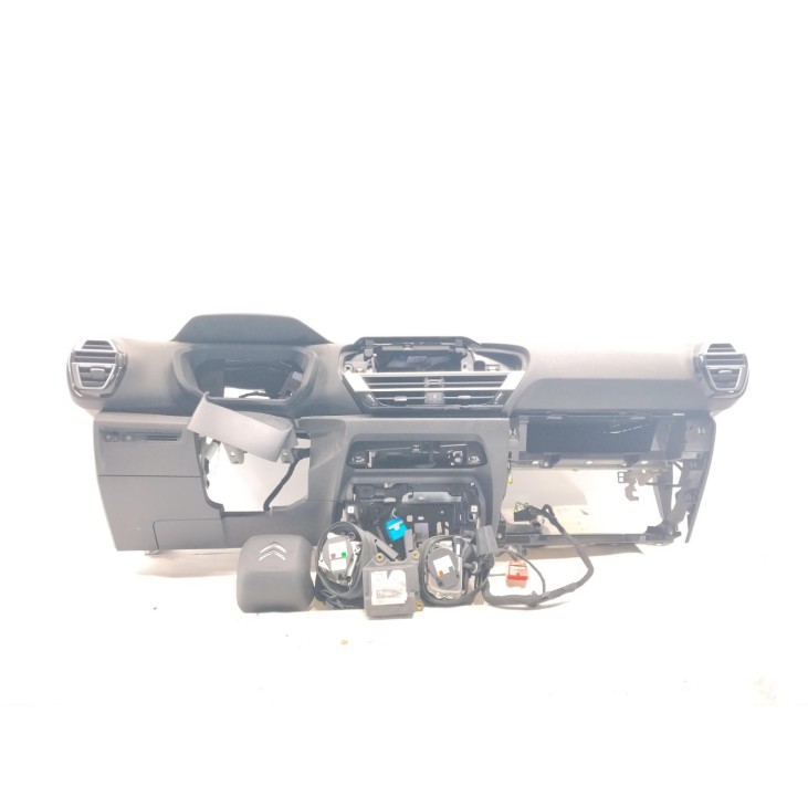 KIT AIRBAGS + SALPICADERO + CINTURONES O ANCLAJE + CENTRALIT CITROEN C4 III (BA_, BB_, BC_)|Desguaces La Cabaña