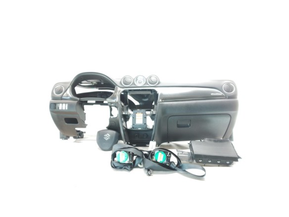 4815054P10 KIT AIRBAGS + SALPICADERO + CINTURONES O ANCLAJE + CENTRALIT SUZUKI VITARA (LY)|Desguaces La Cabaña