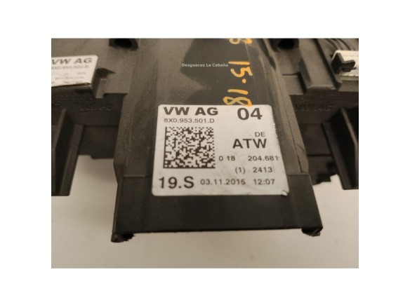 8X0953501D MANDO COMPLETO AUDI Q3 (8UB, 8UG)|Desguaces La Cabaña
