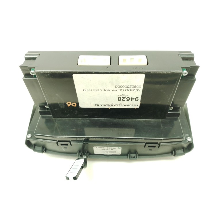 5590205050G, MANDO CLIMA TOYOTA AVENSIS (_T25_)|Desguaces La Cabaña