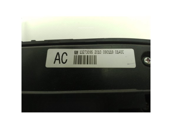 13273095AC, MANDO CLIMA OPEL INSIGNIA A (G09)|Desguaces La Cabaña