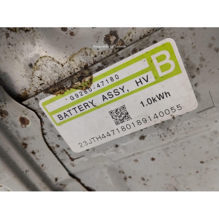 G928047180 BATERIA HIBRIDO TOYOTA PRIUS PLUS (_W4_)|Desguaces La Cabaña