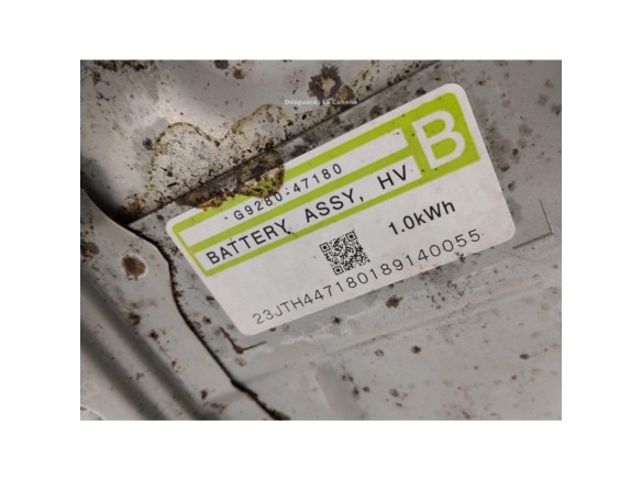 G928047180 BATERIA HIBRIDO TOYOTA PRIUS PLUS (_W4_)|Desguaces La Cabaña