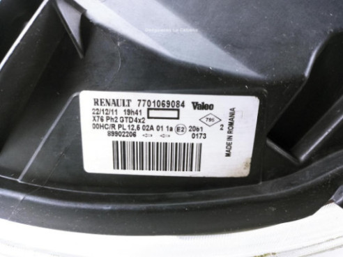 7701069084 FARO IZQUIERDO RENAULT KANGOO (KC0/1_) |Desguaces La Cabaña