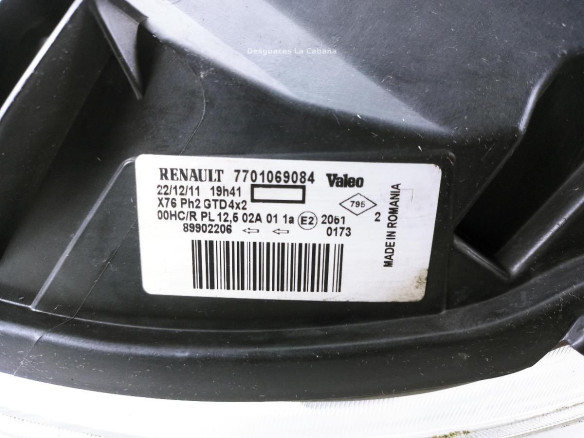 7701069084 FARO IZQUIERDO RENAULT KANGOO (KC0/1_) |Desguaces La Cabaña