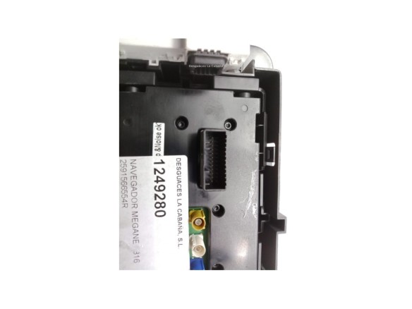 2591566554R NAVEGADOR RENAULT MEGANE III Fastback (BZ0_)|Desguaces La Cabaña