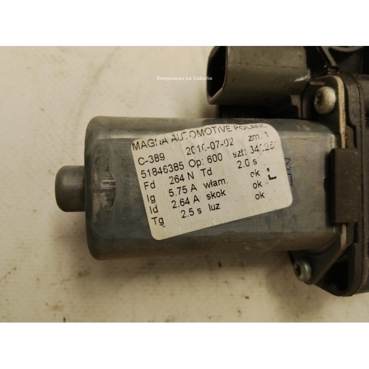 0000051846385 ELEVALUNAS PUERTA LAT DEL IZQ FIAT PANDA (169_)|Desguaces La Cabaña