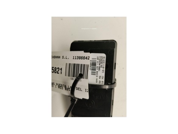  9122110 MANDO ELEVALUNAS PUERTA LAT DEL IZQ BMW 5 (E60)|Desguaces La Cabaña