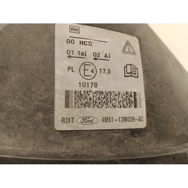 1480985 FARO DERECHO FORD FOCUS II Sedán (DB_)|Desguaces La Cabaña