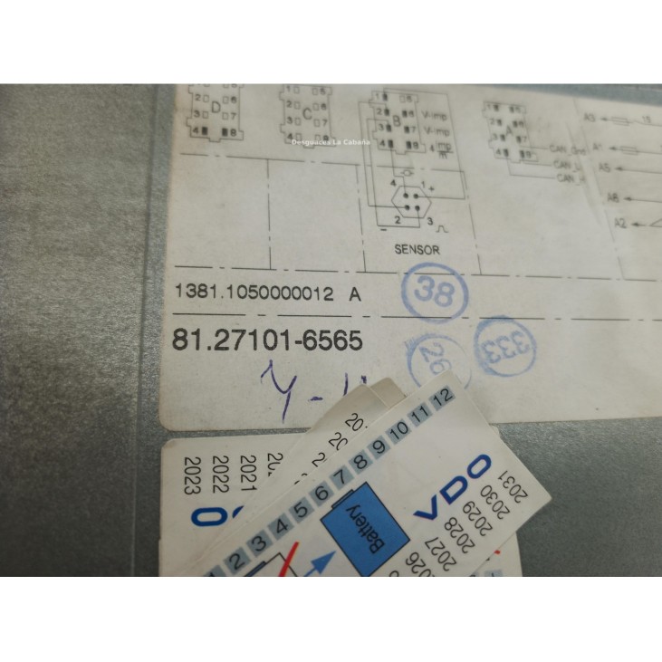 81271016565 TACOGRAFO  MAN TGL|Desguaces La Cabaña