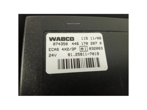 81258117019 4461702070 MODULO ELECTRONICO  MAN TGL|Desguaces La Cabaña
