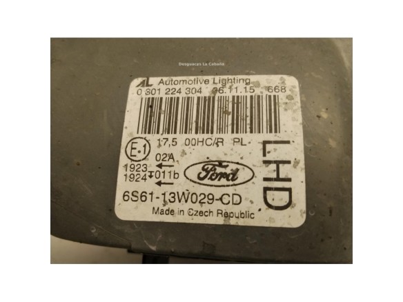 1415694 FARO DERECHO FORD FIESTA V (JH_, JD_)|Desguaces La Cabaña