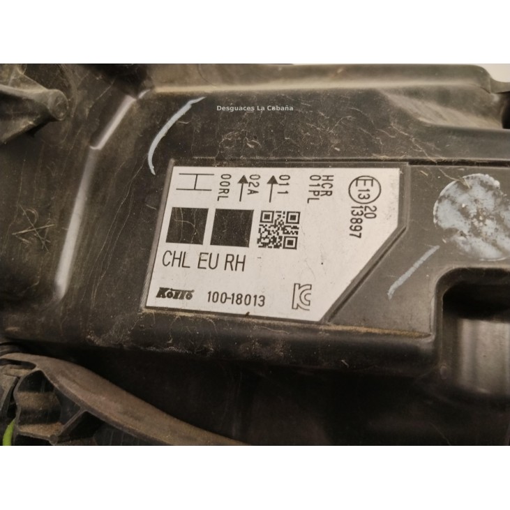  10018013 FARO DERECHO NISSAN QASHQAI II Todo terreno, cerrada (J11, J11_)|Desguaces La Cabaña