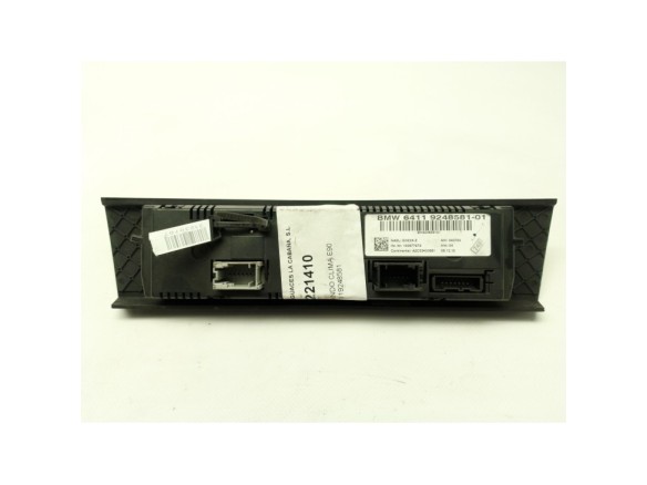 64119248581, MANDO CLIMA BMW 3 (E90)|Desguaces La Cabaña