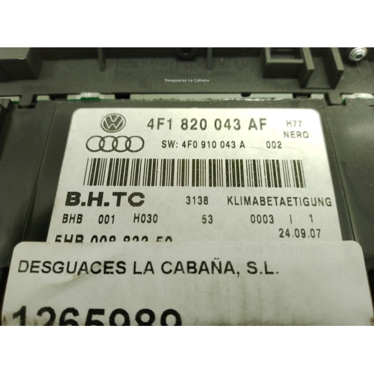 MANDO CLIMA RENAULT TALISMAN (L2M_)|Desguaces La Cabaña