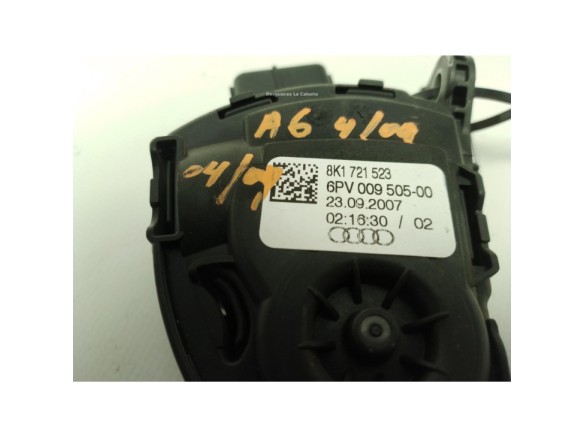 8K1721523A POTENCIOMETRO ACELERADOR AUDI A4 (8K2, B8)|Desguaces La Cabaña
