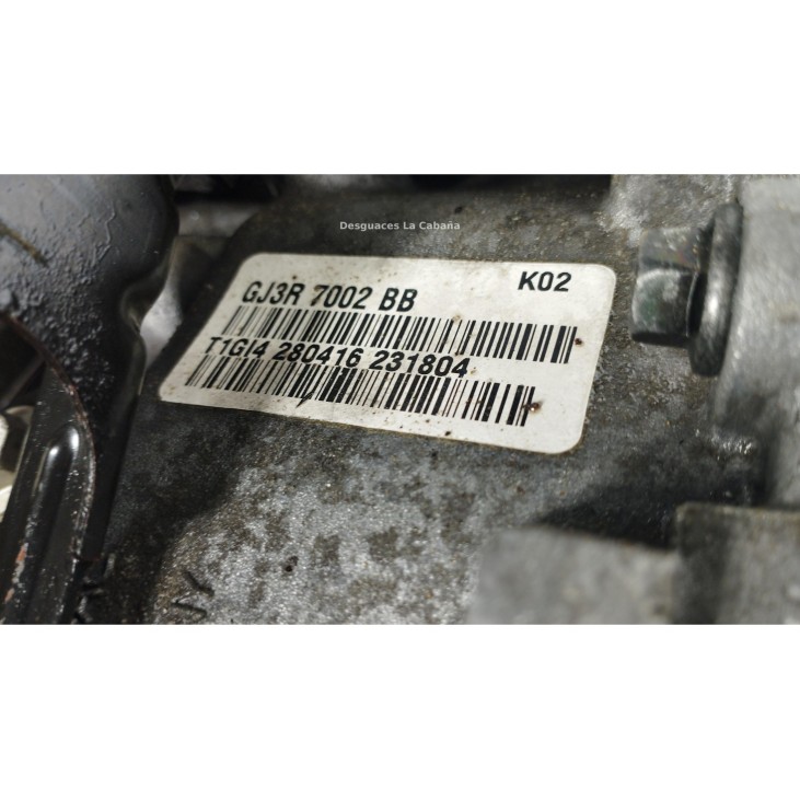 GJ37002BB CAJA CAMBIOS LAND ROVER RANGE ROVER EVOQUE (L538)|Desguaces La Cabaña