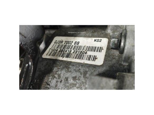 GJ37002BB CAJA CAMBIOS LAND ROVER RANGE ROVER EVOQUE (L538)|Desguaces La Cabaña