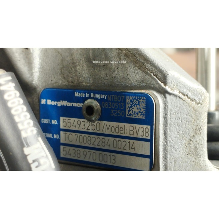 B16DTH MOTOR OPEL ASTRA K (B16)|Desguaces La Cabaña