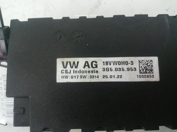 3G5035953 MODULO ELECTRONICO 15 SKODA SUPERB III Ranchera familiar (3V5) |Desguaces La Cabaña