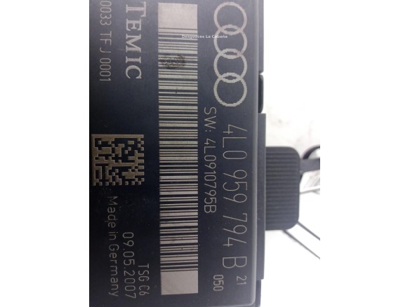 4L0959794B MODULO ELECTRONICO 12 AUDI Q7 (4LB) |Desguaces La Cabaña