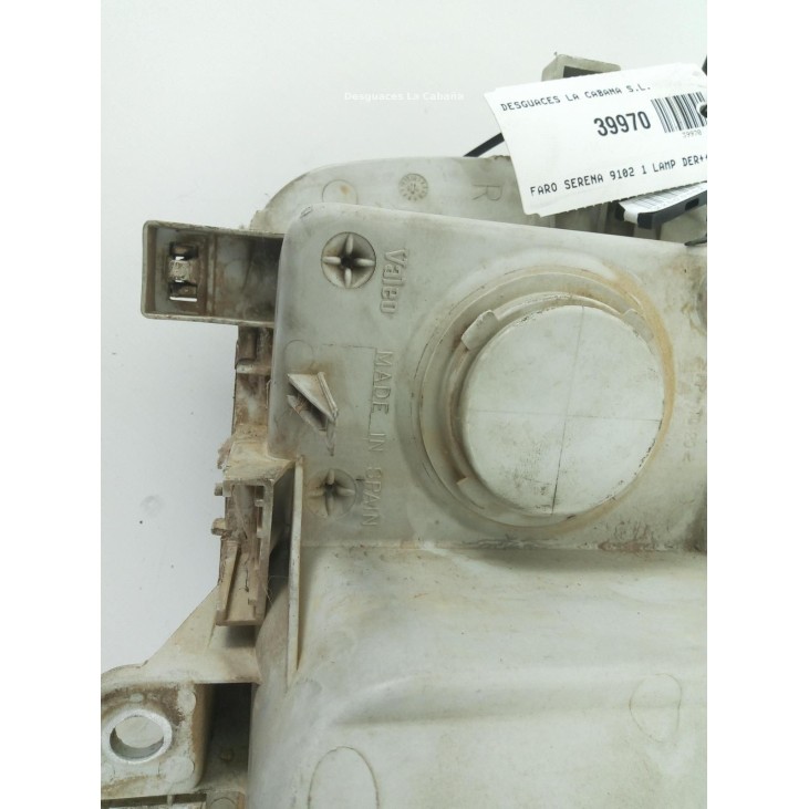 FARO DERECHO NISSAN SERENA (C23) |Desguaces La Cabaña