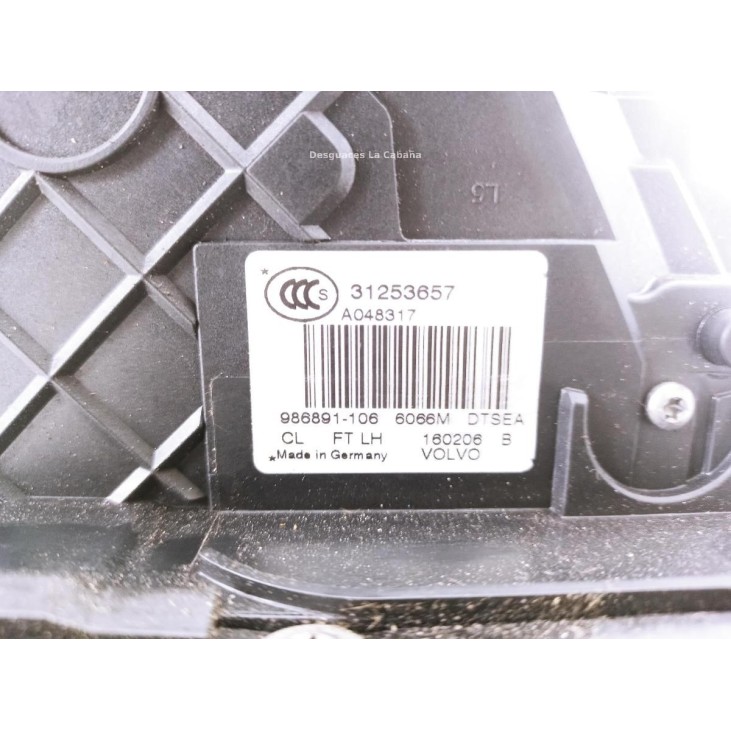 31253657 CERRADURA PUERTA LAT DEL IZQ VOLVO XC60 (156) |Desguaces La Cabaña