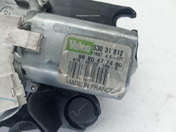 9680477480 MOTOR LIMPIAPARABRISAS TRA PEUGEOT 5008 |Desguaces La Cabaña