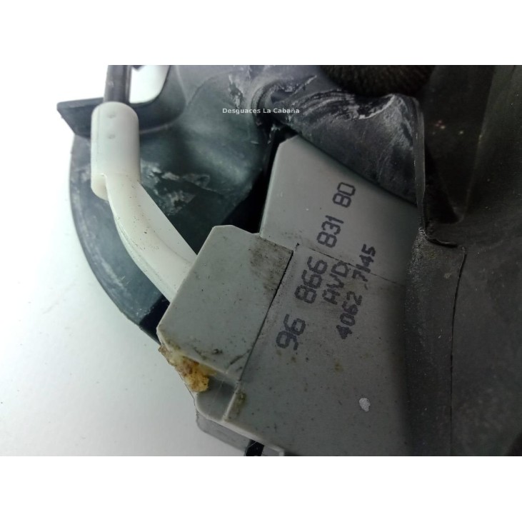 CERRADURA PUERTA LAT DEL DER PEUGEOT 407 Coupé (6C_) |Desguaces La Cabaña