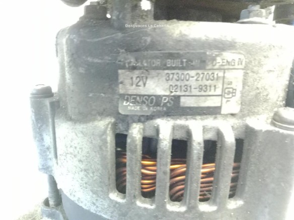 3730027031 ALTERNADOR HYUNDAI SANTA FÉ II (CM) |Desguaces La Cabaña