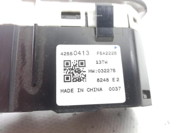 42550413 CONMUTADOR LUCES OPEL MOKKA / MOKKA X (J13) |Desguaces La Cabaña