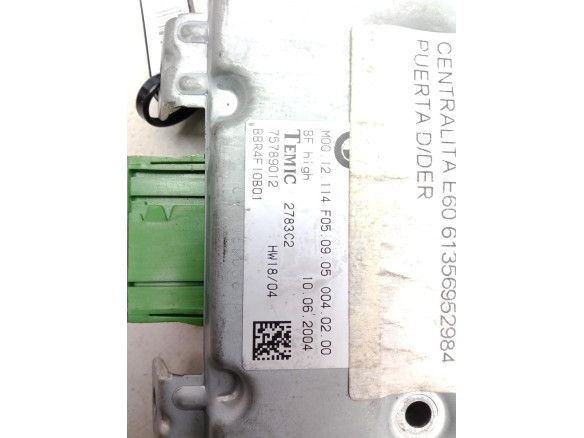 SinValor CENTRALITA PUERTA BMW 5 (E60) |Desguaces La Cabaña