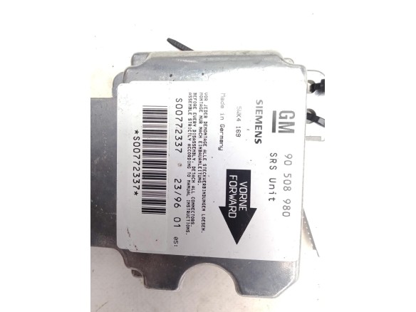 90508980 CENTRALITA AIRBAG OPEL VECTRA B (J96) |Desguaces La Cabaña
