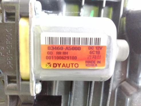 83460A5000 ELEVALUNAS PUERTA LAT TRA DER HYUNDAI i30 (GD) |Desguaces La Cabaña