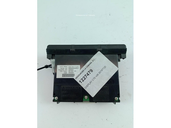 30797720 DISPLAY VOLVO C70 II Descapotable (542) |Desguaces La Cabaña