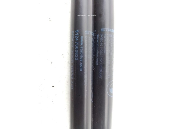 51247060622 AMORTIGUADOR PORTON / TAPA MALETA BMW 1 (E87) |Desguaces La Cabaña