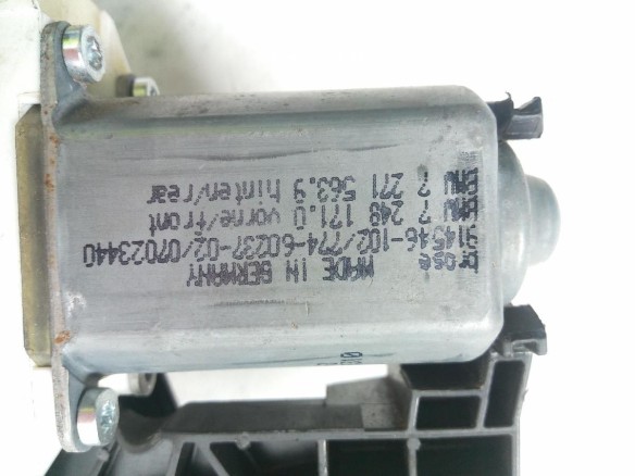 72715639 ELEVALUNAS PUERTA LAT TRA IZQ BMW 5 (F10) |Desguaces La Cabaña